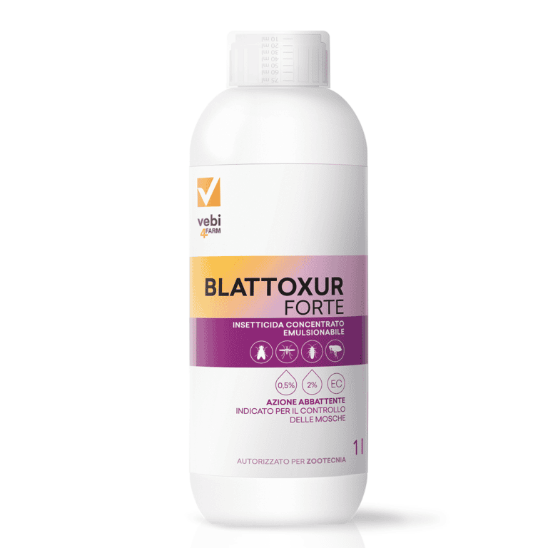 Flacone contenente insetticida concentrato emulsionabile di Vebi4FARM